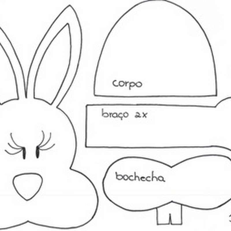 Foami: Conejo y cordero de Pascua
