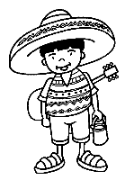 mexican coloring pages 5