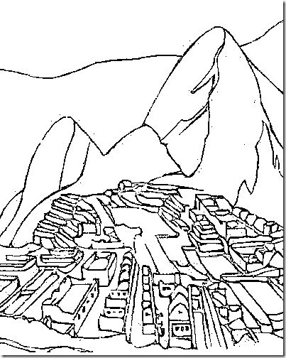 Cultura incas dibujo para colorear - Imagui