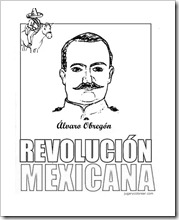 Dibujos para colorear revolución Mexicana - Jugar y Colorear
