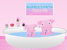 Bubbles Bath Pepe Pig APK Cartaz #13