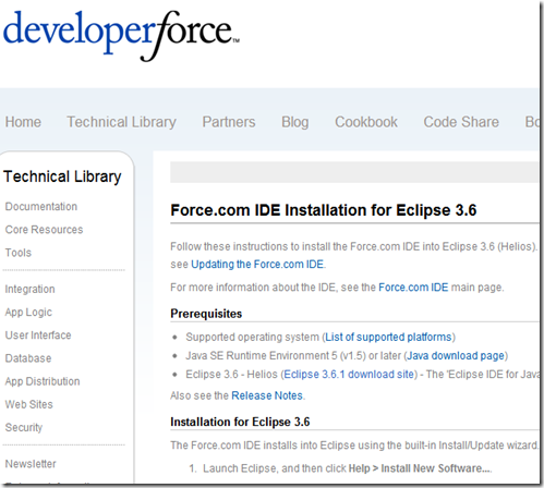 {!blog.concret.io}: Force.com IDE for Eclipse 3.6 Helios 