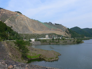 View of the quarry from the top