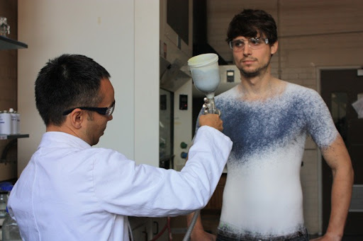 Designers Create World’s First Spray On Cloth | Amusing Planet