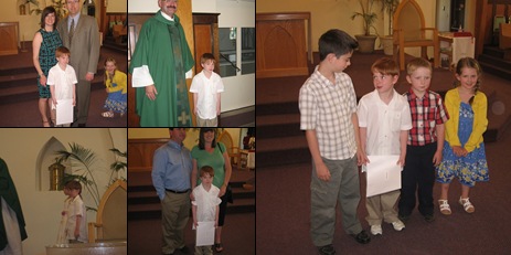 View Matthew's First Communion