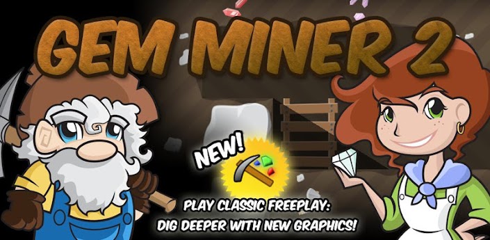 Gem Miner 2 APK v1.2.0 free download android full pro mediafire qvga tablet armv6 apps themes games application