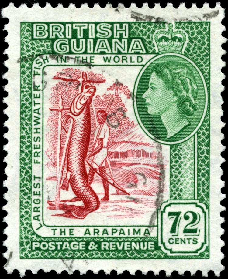 timbre de la Guyane Britannique
