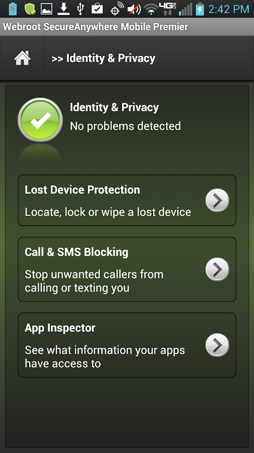 Security - Premier - screenshot