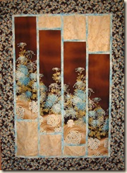 oriental panel quilt