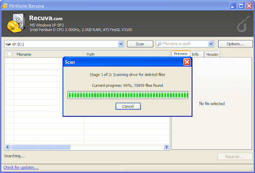 recuva Top 10 FREE Data Recovery Software