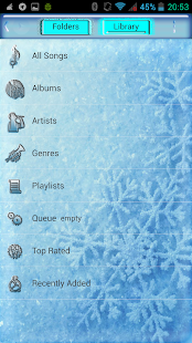 How to install Poweramp Skin Blue Glacial patch 1.1 apk for laptop