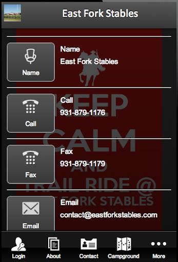 【免費商業App】East Fork Stables-APP點子
