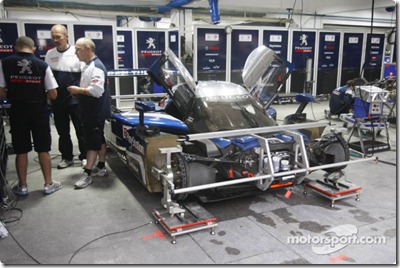 05.11.2010 Zhuhai, China, The car of Sébastien Bourdais (FRA) and Simon Pagenaud (FRA), Peugeot 908, Team Peugeot Total - ILMC 1000km of Zhuhai - www.xpb.cc, EMail: info@xpb.cc - copy of publication required for printed pictures. Every used picture is fee-liable. Copyright: Schaber / xpb.cc