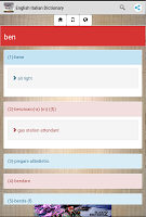 Drmsi Tarafından Ingilizce Italyanca Sözlük APK Ekran Görüntüsü Küçük Resim #15
