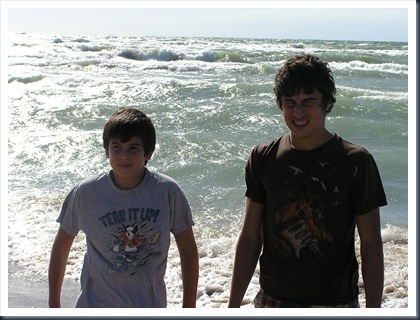 Boys at the Beach