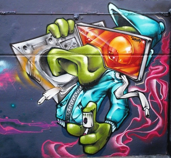 BONZAI | Vaughan Bode's Junkwaffel - UK. - Ironlak Spray Paint ...