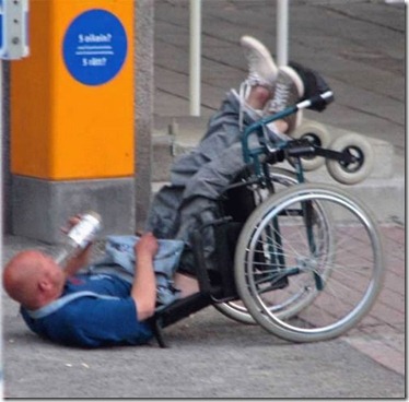 87 Wheelchair Drunk