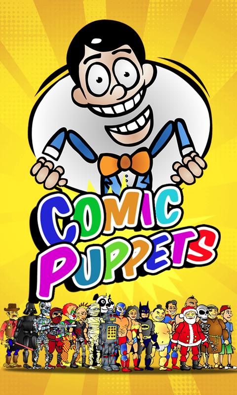 Android application Comic Puppets screenshort