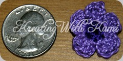 purple crochet mini flower 06_01_10