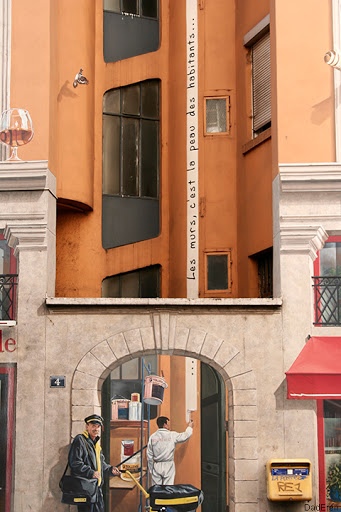 Mur peint, Lyon.