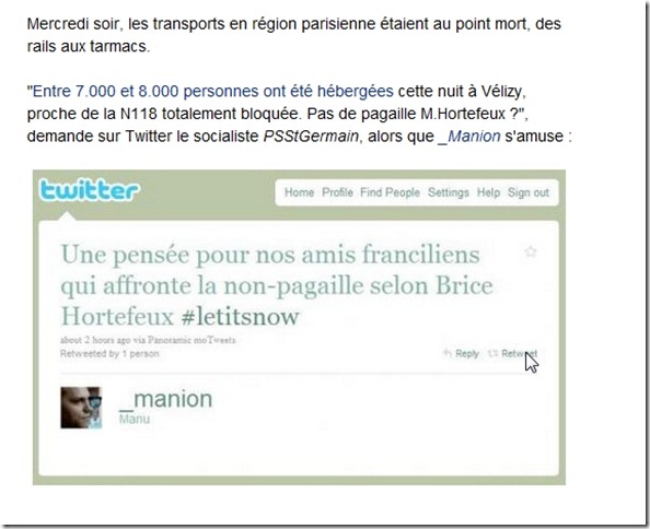 Capture Le Post