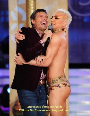 Marcelo se tienta con Flavio.JPG