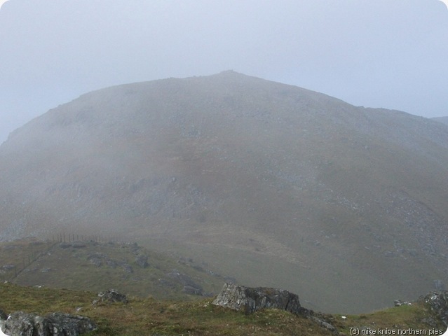 mist clears off arenig fawr