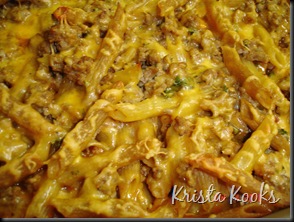 Cheesy BBQ Casserole Krista Kooks