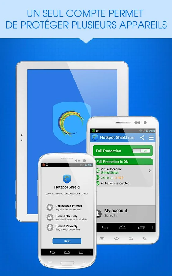 Hotspot Shield VPN Proxy, WiFi - screenshot