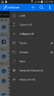mSecure Password Manager banner