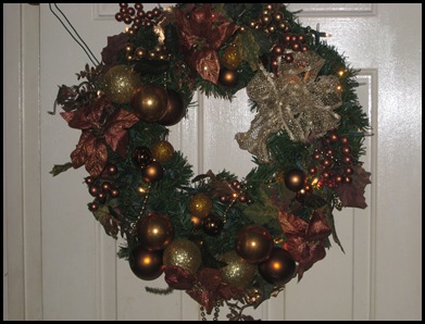 wreath on MBR door
