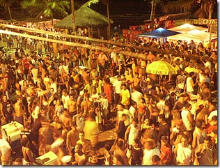 Carnaval de rua em Conceição da Barra