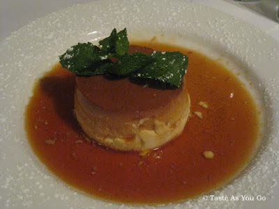Crème Caramel Du Bistrot at Le Paris Bistrot in New York, NY - Photo by Taste As You Go