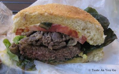 Bulgogi Burger at New York Hotdog & Coffee in New York, NY - Photo by Taste As You Go