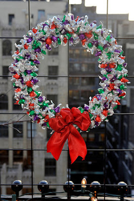 Hershey's Kisses Wreath | Photo Courtesy of JSH&A Public Relations Hershey's Kisses Wreath | Photo Courtesy of JSH&A Public Relations
