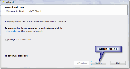 install windows from usb 2