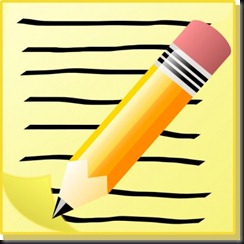 sephr_notepad_with_text_and_pencil_clip_art_9539