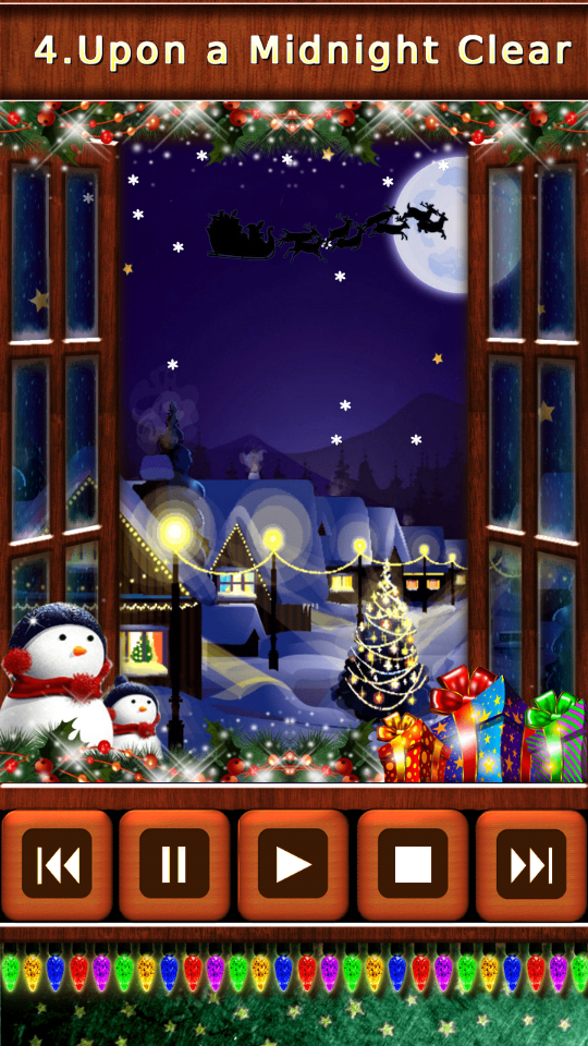 Android application Christmas Songs & Bell Sounds screenshort