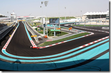 Un tratto del circuito di Abu Dhabi