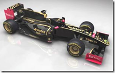 La livrea della Lotus Renault GP Team