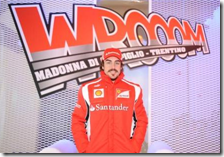 Alonso all'evento "Wrooom"
