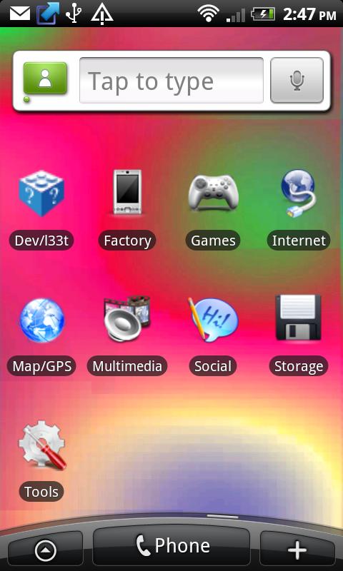 Android application Plasma Live Wallpaper screenshort