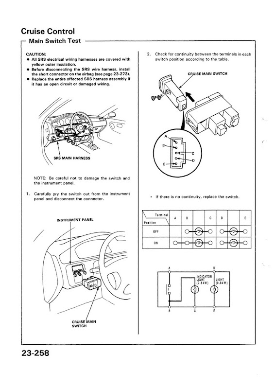 Cruise Control Removal?? HondaTech Honda Forum Discussion