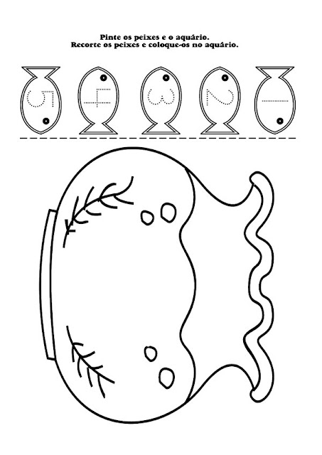 manualidades de para recortar y pintar