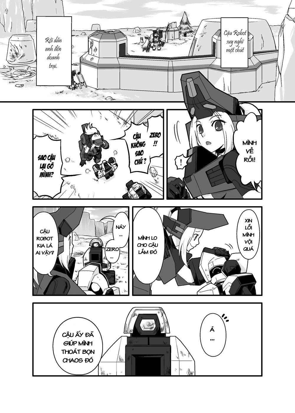 Cosmic Break Manga chap 3