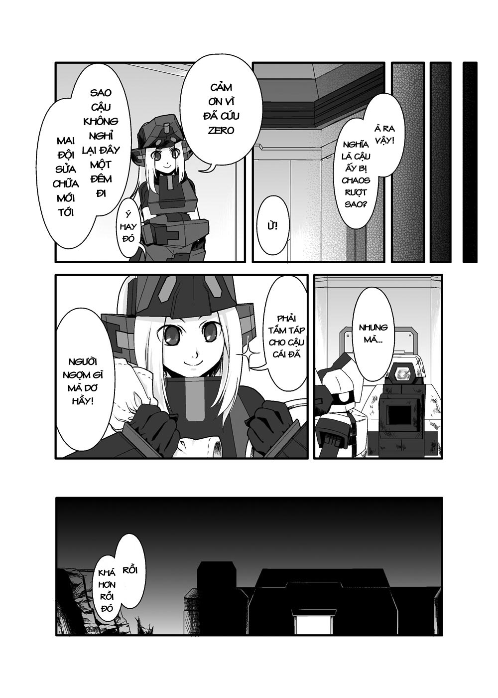 Cosmic Break Manga chap 3