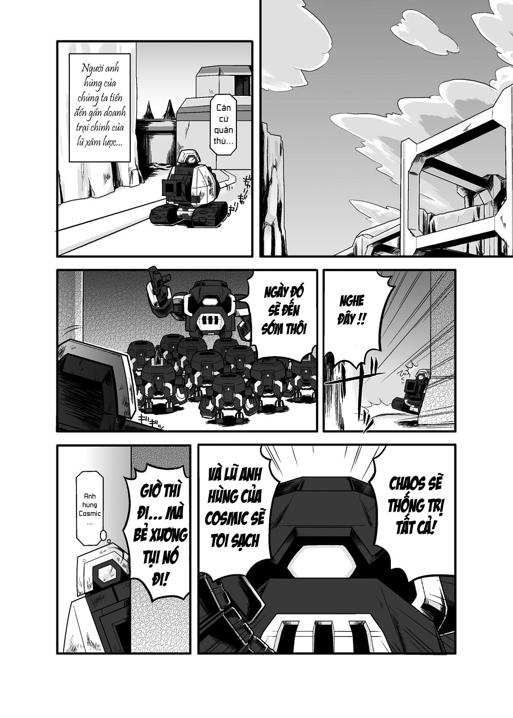 Cosmic Break Manga chap 3