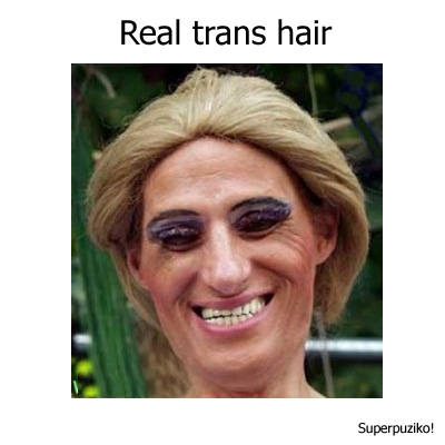 Real trans hair