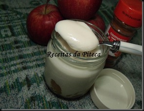 Iogurtes de maçã e canela 2