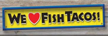 WeLoveFishTacos!WoodenSign